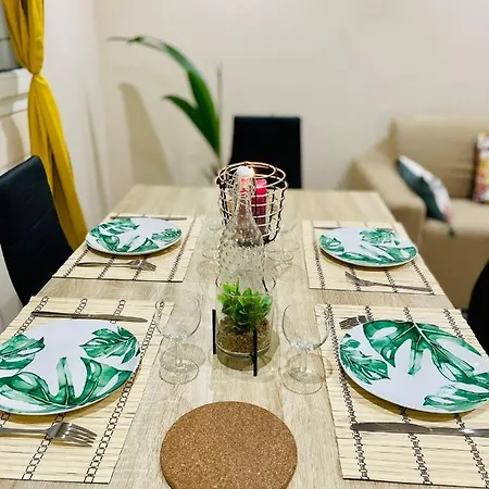 Apartmán La Saveur Tropicale-proche Centre Ville-aeroport Beauvais